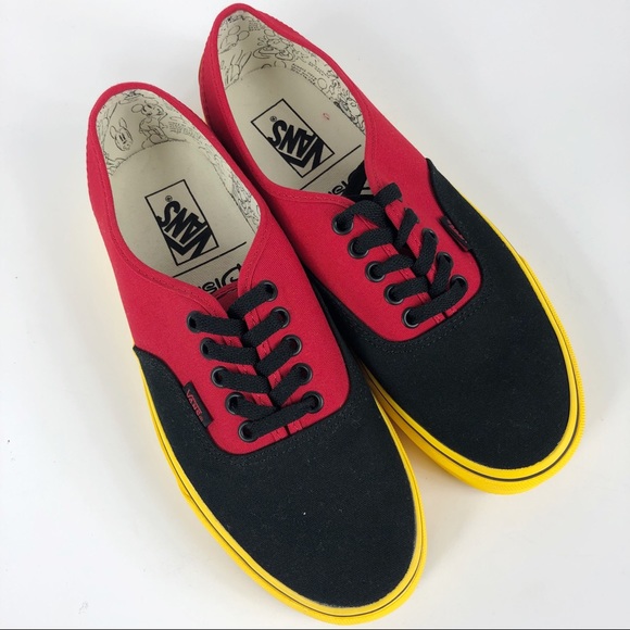 Vans Disney low top sneaker Mickey Anniversary HTF - Picture 2 of 8